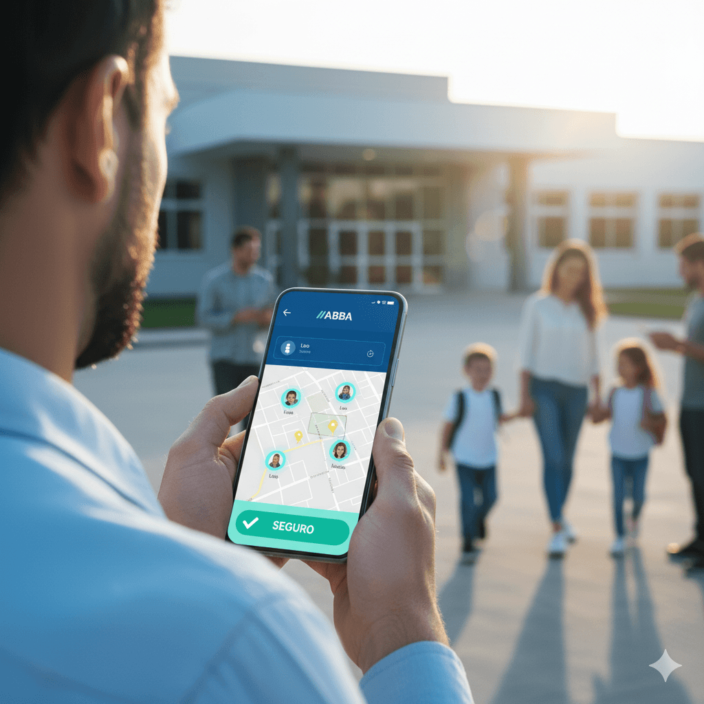 Time LocateIQ em operação com dispositivos AbbaIQ e BandiQ